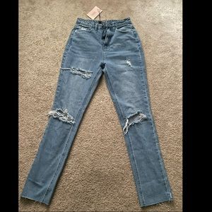 Stassie x Missguided Straight Leg Jeans